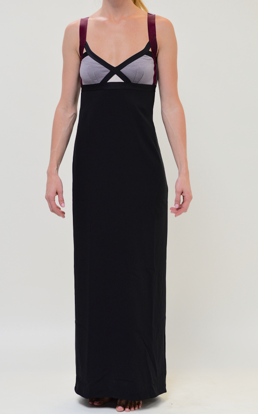 VPL Insertion Narrow Maxi: Black VPL Insertion Narrow Maxi: Black
