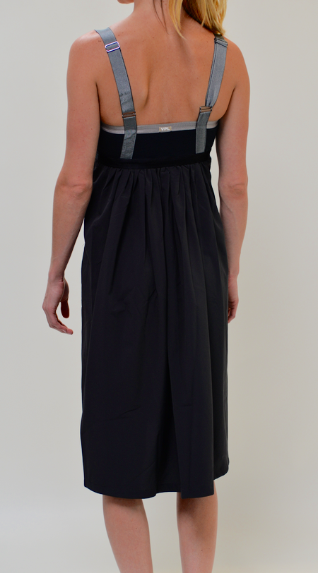 VPL Insertion Narrow Midi: Charcoal VPL Insertion Narrow Midi: Charcoal