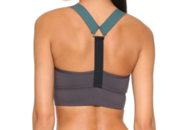 VPL Neo Gridlock Bra: All Charcoal VPL Neo Gridlock Bra: All Charcoal