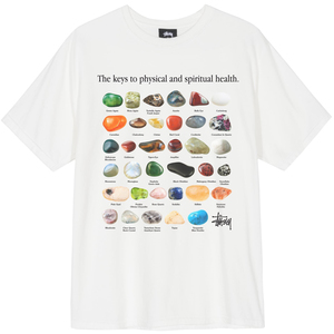 Stussy Stones Pigment Dyed Tee - Natural | Garmentory