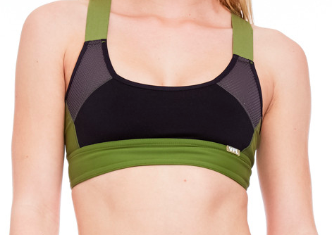 VPL Neo Gridlock Bra: Moss VPL Neo Gridlock Bra: Moss