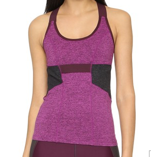 VPL Neo Overall Tank Shelf: Eggplant Marl VPL Neo Overall Tank Shelf: Eggplant Marl