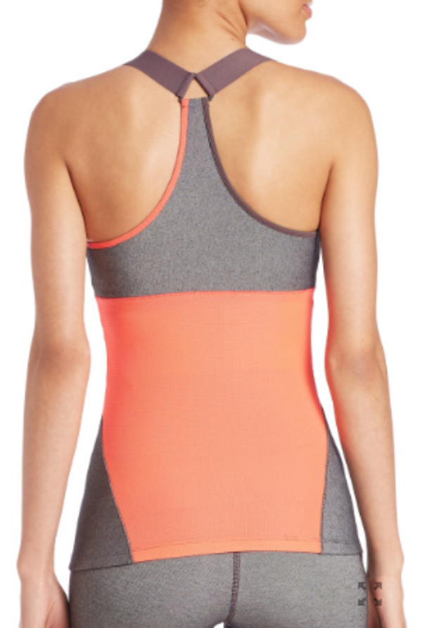 VPL Neo Overall Tank Shelf: Fluoro Coral VPL Neo Overall Tank Shelf: Fluoro Coral