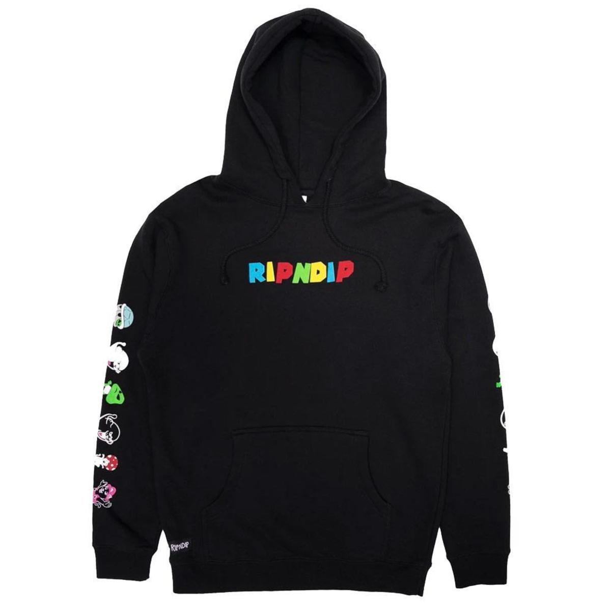 RIPNDIP Nermio Hoodie - Black | Garmentory