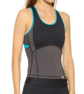 VPL Neo Scuba Tank: Black x Turquoise VPL Neo Scuba Tank: Black x Turquoise