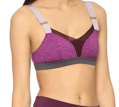 VPL Stripe B Bra: Eggplant Marl VPL Stripe B Bra: Eggplant Marl
