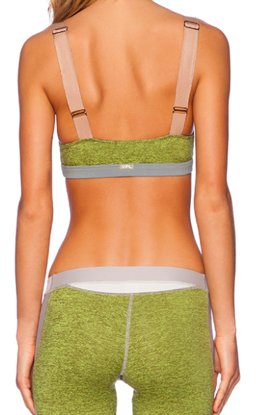 VPL Stripe B Bra: Lemon Lime VPL Stripe B Bra: Lemon Lime