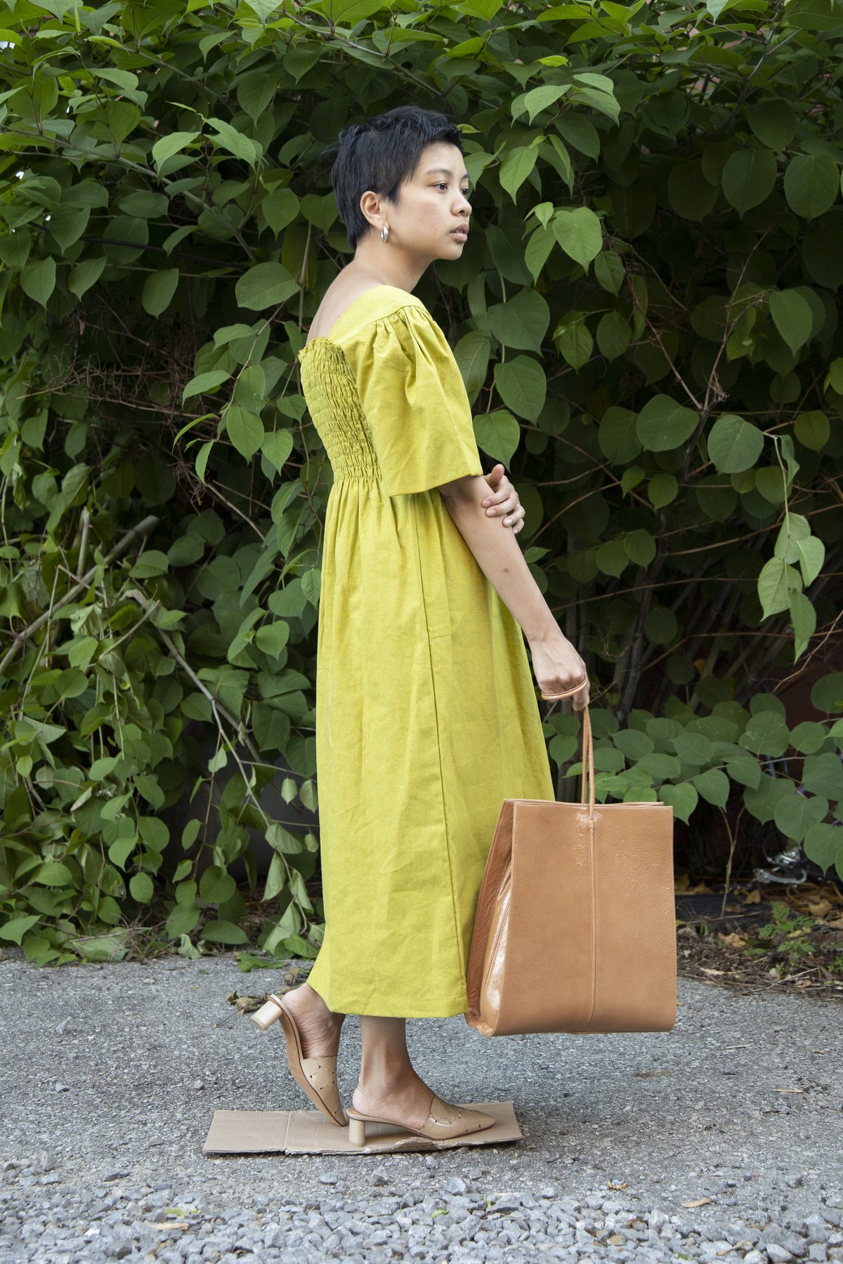 knee length dresses for ladies The Ease Label - ZEPHYR SKIRT