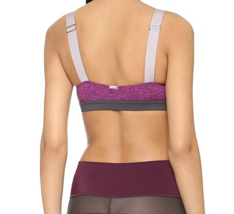 VPL Stripe B Bra: Space Dye Navy VPL Stripe B Bra: Space Dye Navy