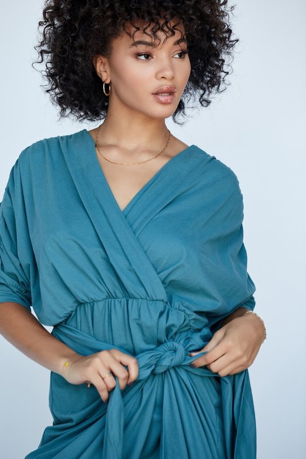 Callahan Sami Maxi Dress - Blue Nile | Garmentory