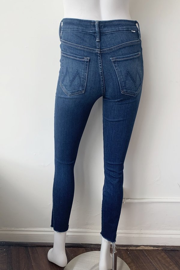 Mother Denim High Waisted Looker Skinny Jeans - Home Movies Mother Denim High Waisted Looker Skinny Jeans - Home Movies