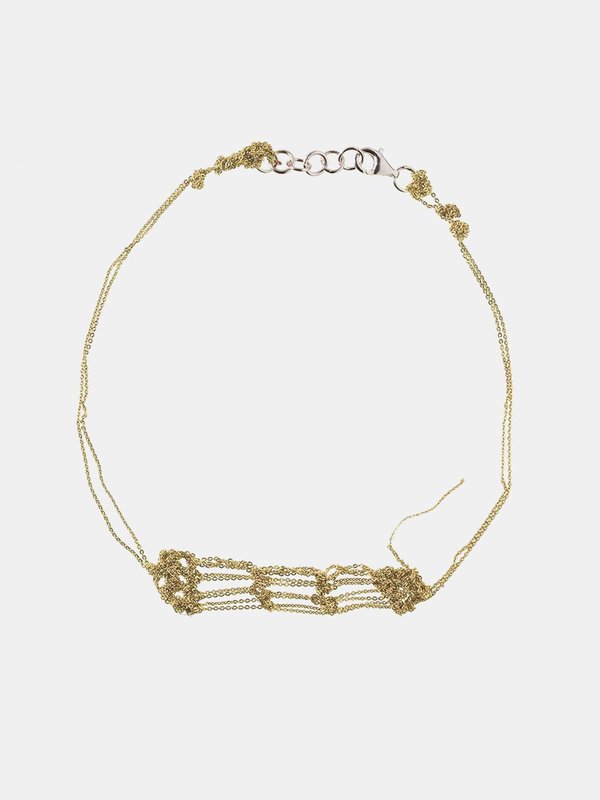 Arielle De Pinto Bare Frame Necklace -  Haze