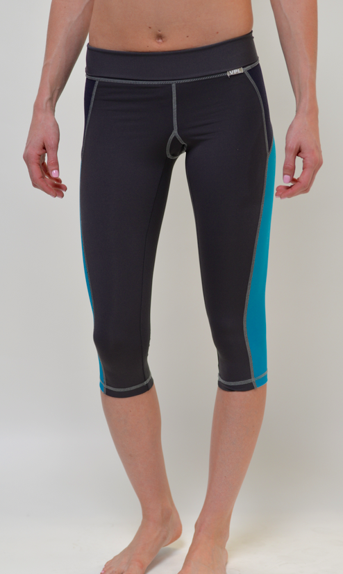 VPL X-Curvate Capri: Black x Turquoise VPL X-Curvate Capri: Black x Turquoise