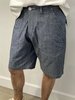 Monitaly Cotton Fatigue Shorts - Chambray  - Thumbnail 2
