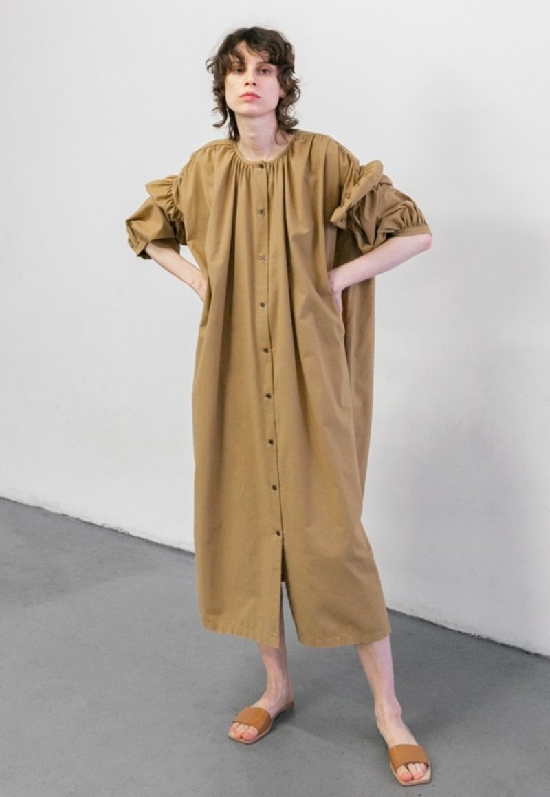 Little Creative Factory Woman Sack Dress - Camel