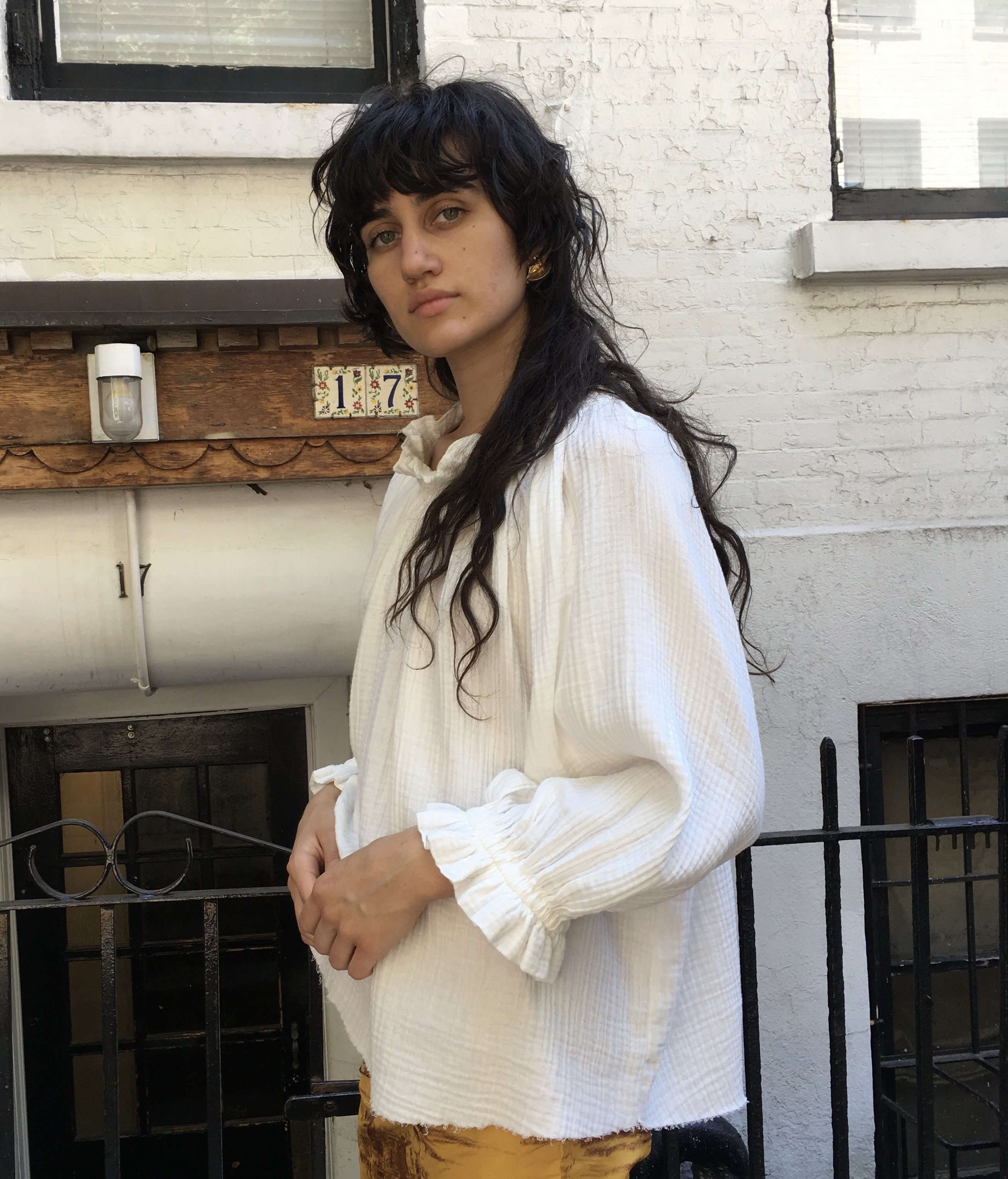 Alix of Bohemia Leonie Gauze Blouse Garmentory