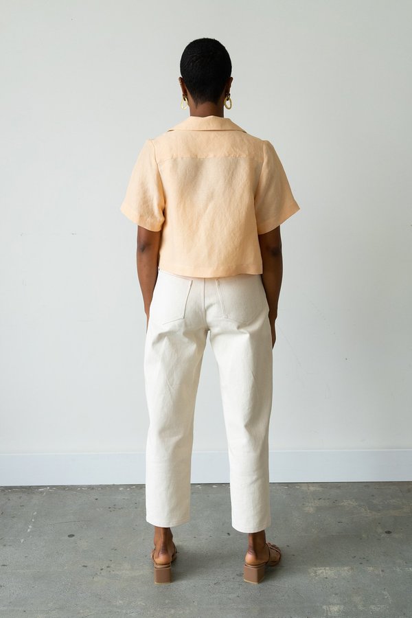 Waltz Carrot Jean - Natural Denim Waltz Carrot Jean - Natural Denim