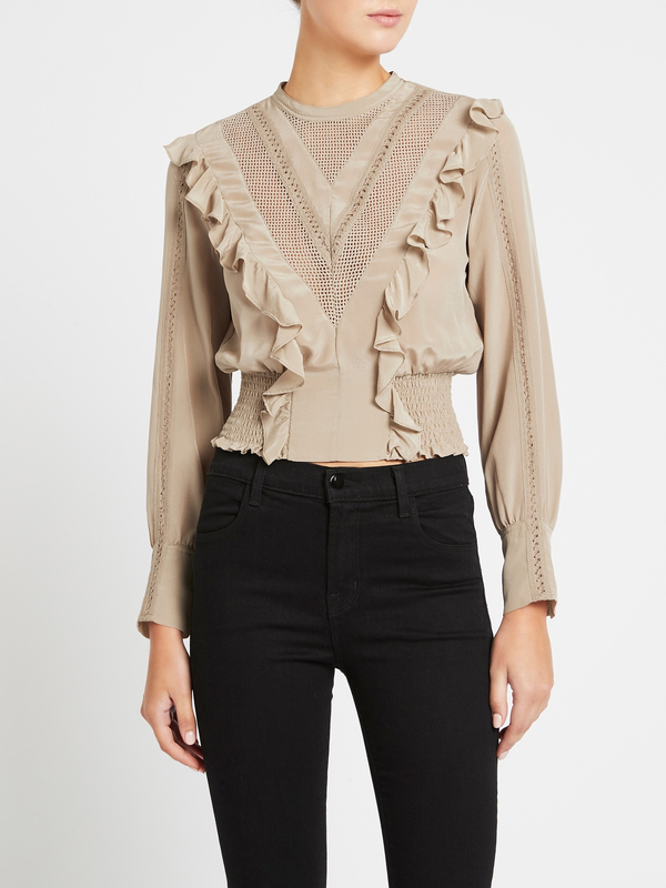 Blouse khaki Clearance