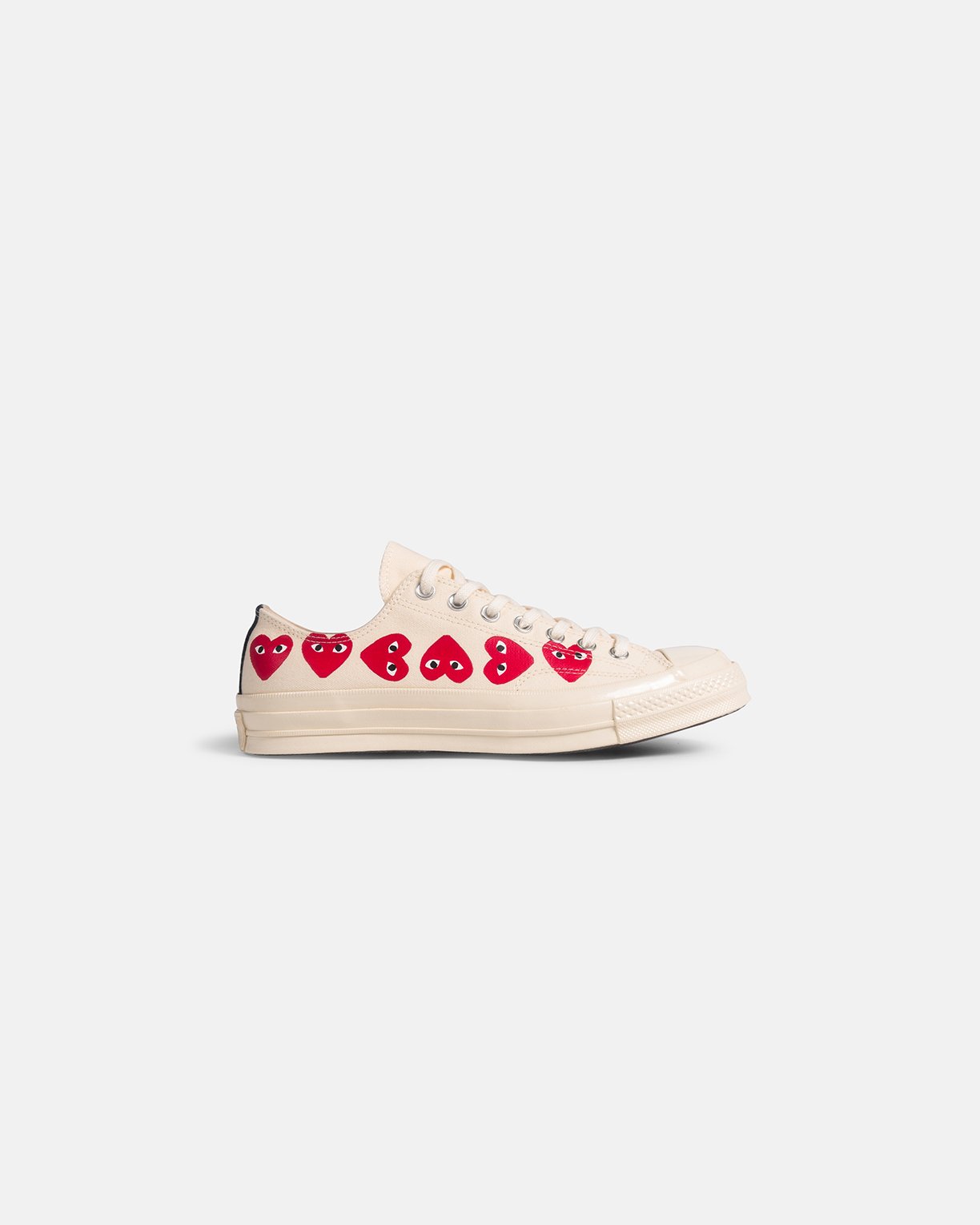 Comme des Garçons Play Multi Heart Converse Chuck Taylor Low