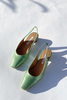 About Arianne Galo Vegan Mules - Emerald - Thumbnail 2