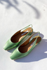 About Arianne Galo Vegan Mules - Emerald - Thumbnail 4
