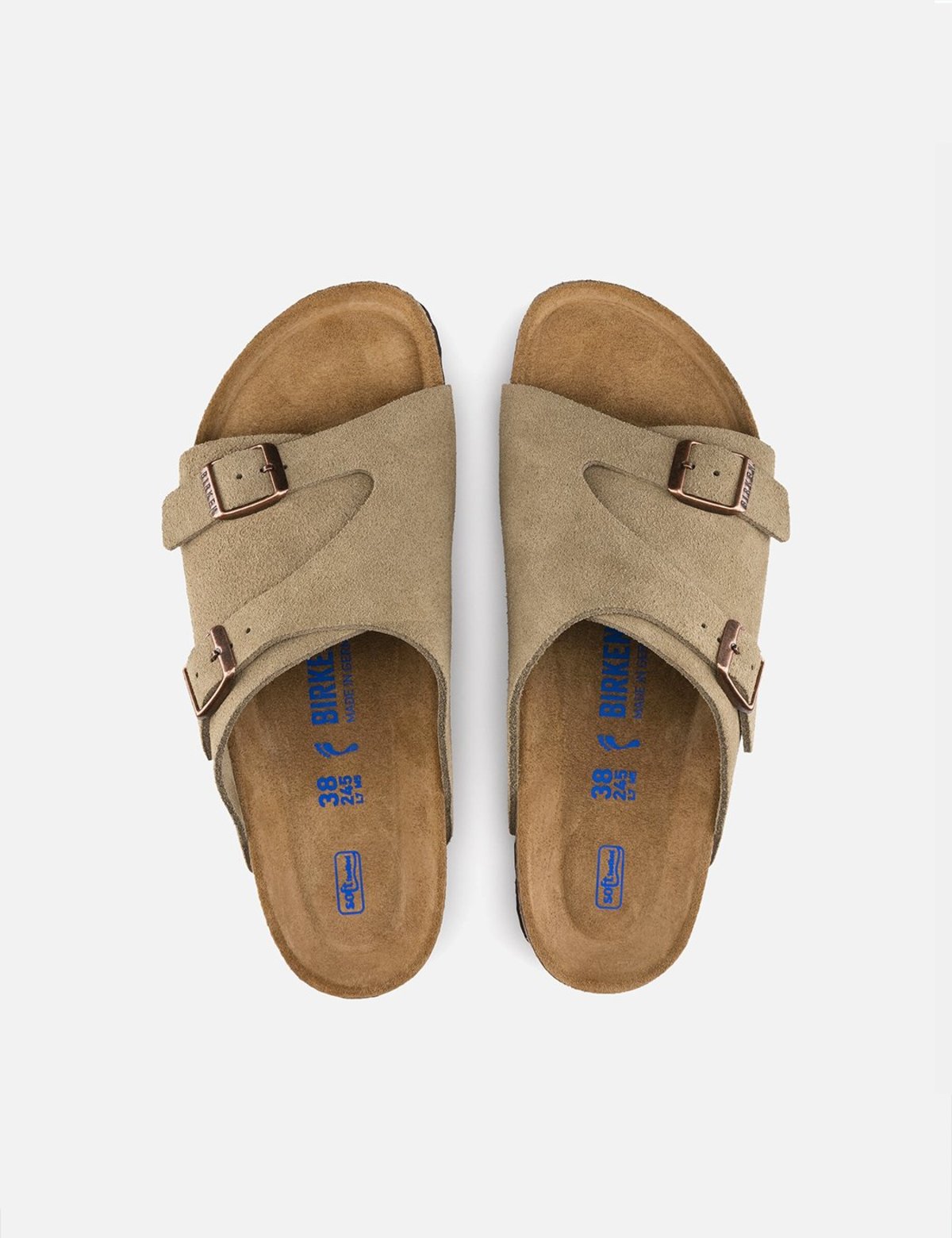 Soft Footbed Birkenstock Zurich 38 Birkenstock Zurich Suede