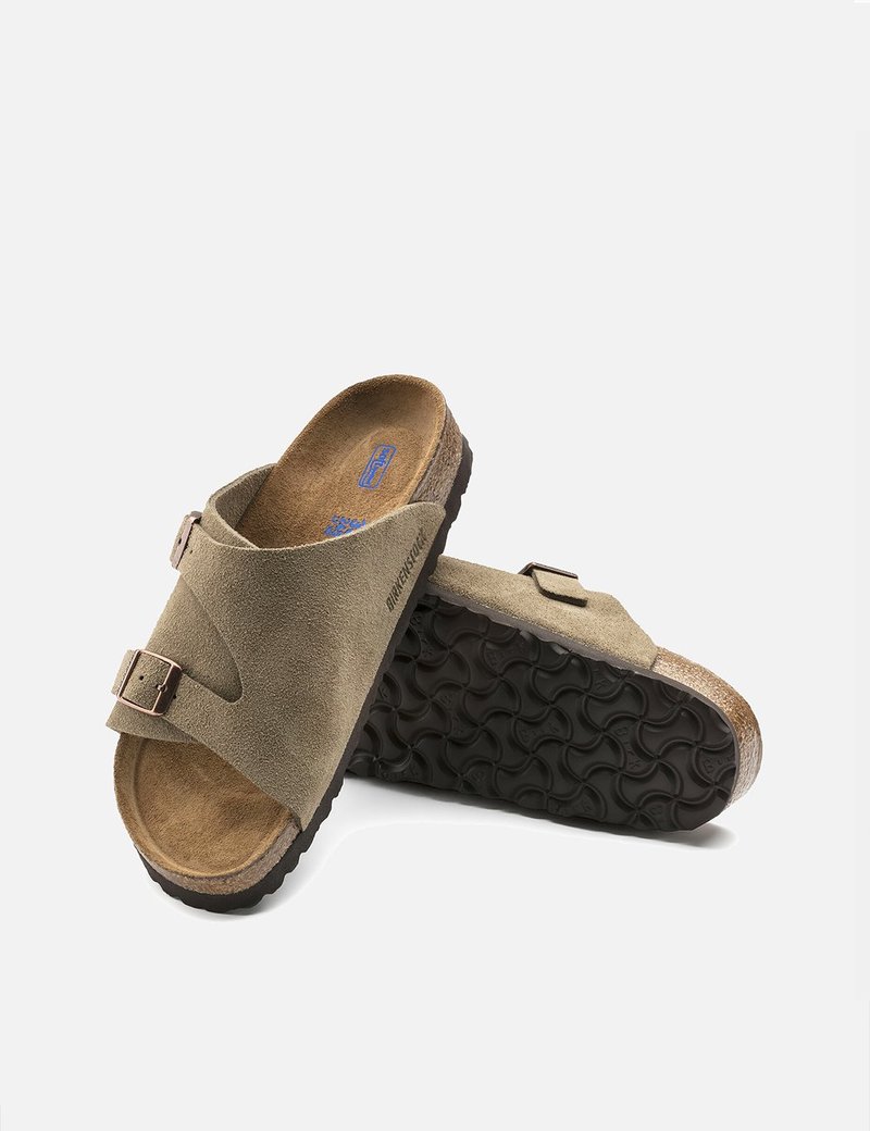 Zürich Suede Leather Taupe | BIRKENSTOCK