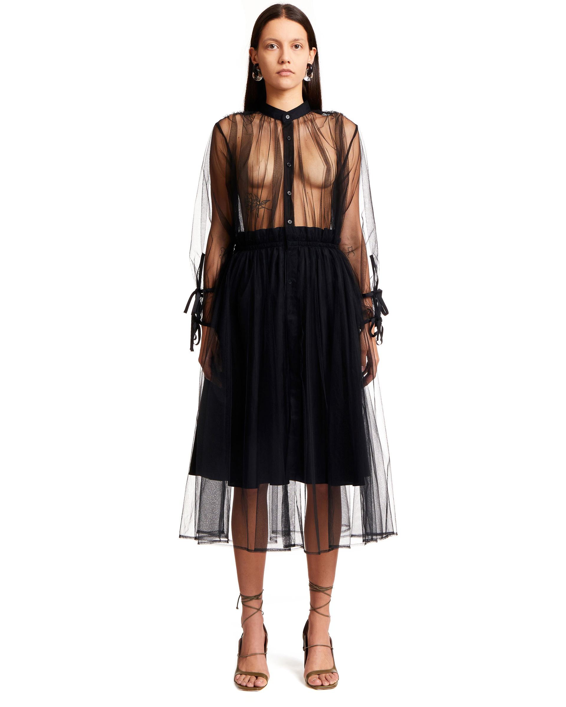 Comme des Garçons Kei Ninomiya Transparent Dress | Garmentory