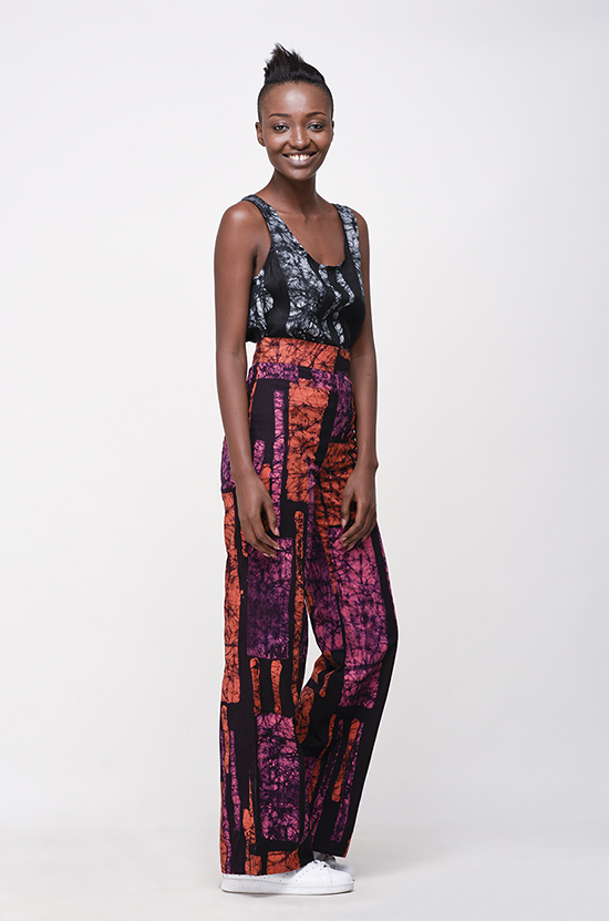 Osei-Duro Slant Trousers in Carmine Parallel Osei-Duro Slant Trousers in Carmine Parallel
