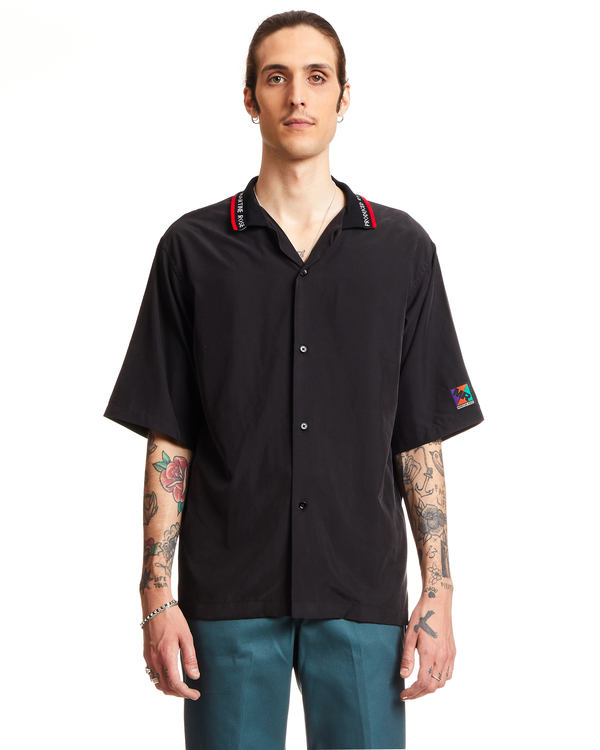 Martine Rose Cotton Blend Barrett Shirt - Black Martine Rose Cotton Blend Barrett Shirt - Black
