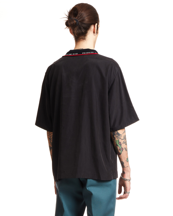 Martine Rose Cotton Blend Barrett Shirt - Black Martine Rose Cotton Blend Barrett Shirt - Black
