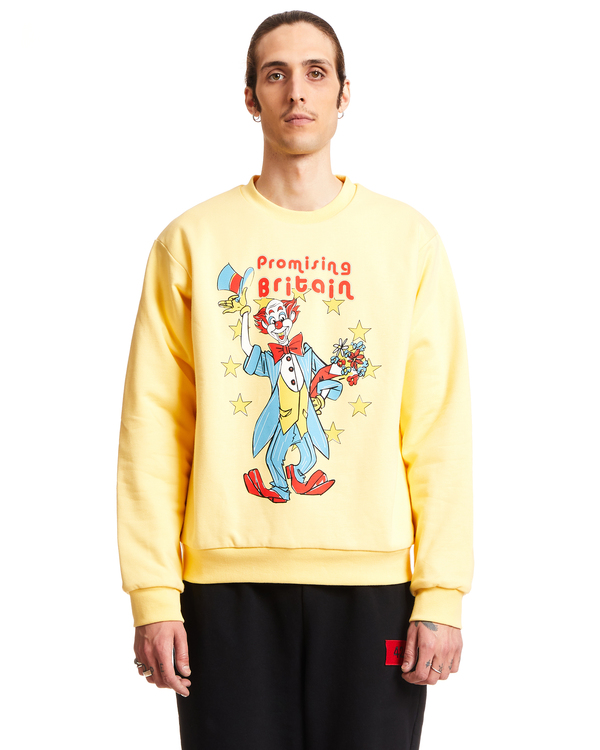 Martine Rose Reversible Cotton Sweatshirt - Yellow Martine Rose Reversible Cotton Sweatshirt - Yellow