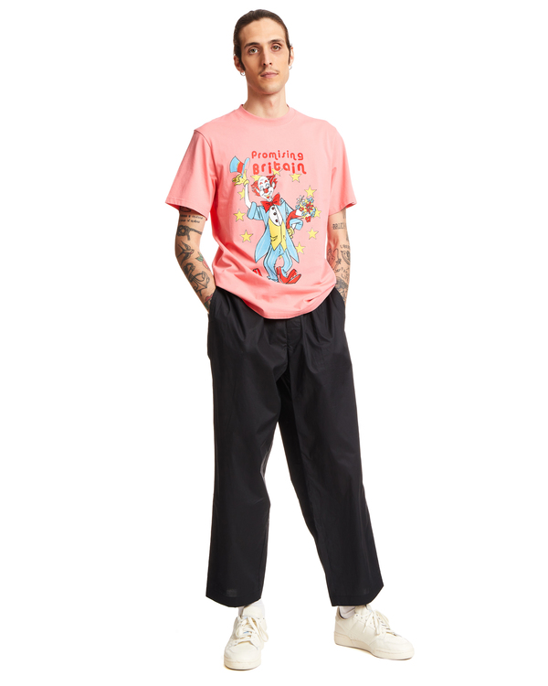 Martine Rose Clown ArtWork T-shirt - Salmon Pink Martine Rose Clown ArtWork T-shirt - Salmon Pink