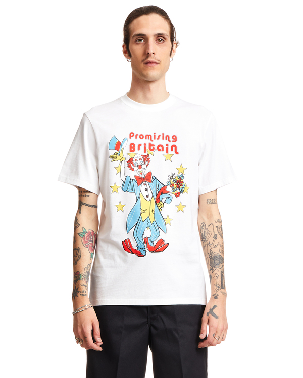 Martine Rose Clown ArtWork T-shirt - White Martine Rose Clown ArtWork T-shirt - White