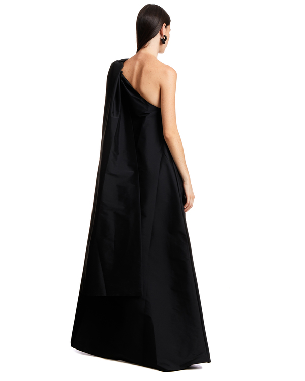 bernadette one shoulder dress BERNADETTE Winnette One-shoulder Crepe Gown - Women - Yellow Dresses