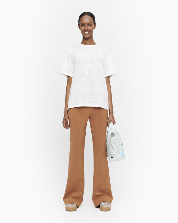 marimekko Pikseli Pilari シャツ　38 marimekko Pikseli Pilari シャツ38