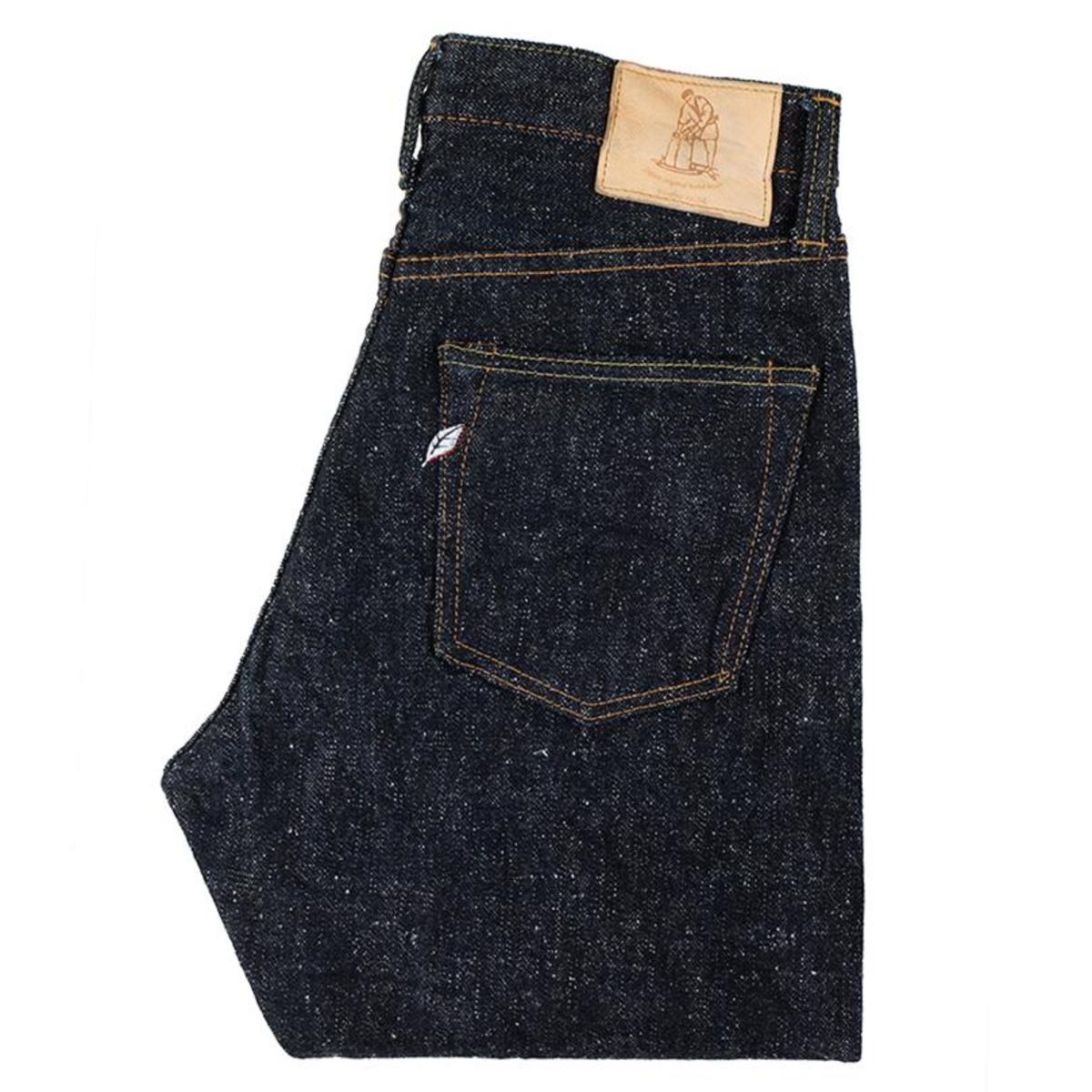 Pure Blue Japan Snow Relaxed Tapered Denim Jeans - Image 1 of 1