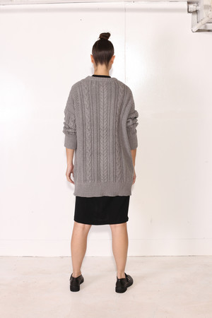 Unisex Intentionally Blank BACOPA SWEATER Grey Unisex Intentionally Blank BACOPA SWEATER Grey