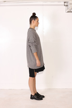 Unisex Intentionally Blank BACOPA SWEATER Grey Unisex Intentionally Blank BACOPA SWEATER Grey