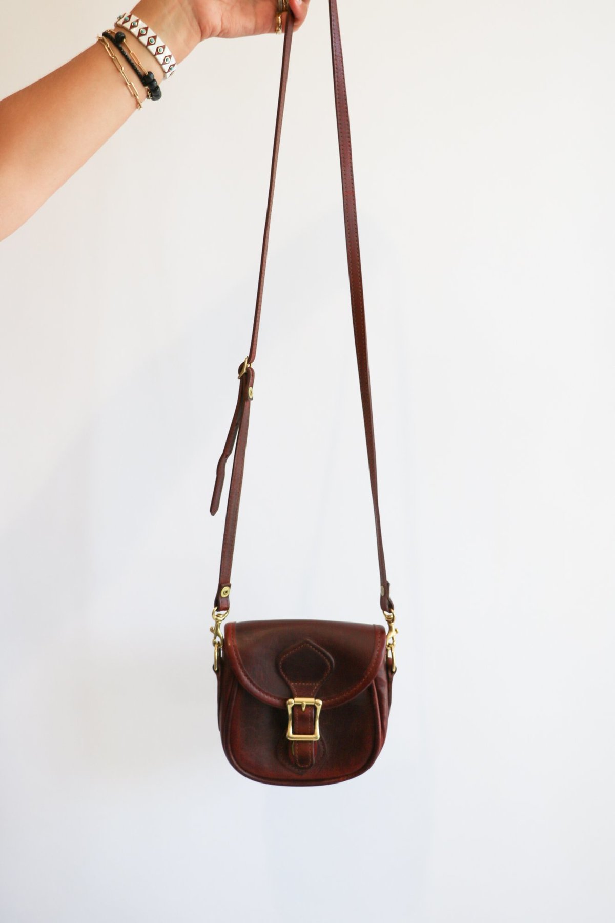 pre-loved] JW Hulme Mini Legacy Shoulder Bag - Brown | Garmentory