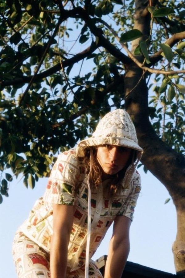 Bode tobacco flag hat ボーディー　ハット BODE-Natural-Tobacco-Flag-