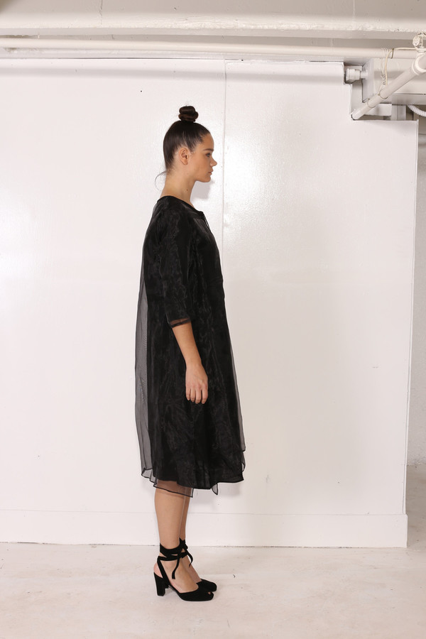 Intentionally Blank HUNTLEY DRESS Black Intentionally Blank HUNTLEY DRESS Black