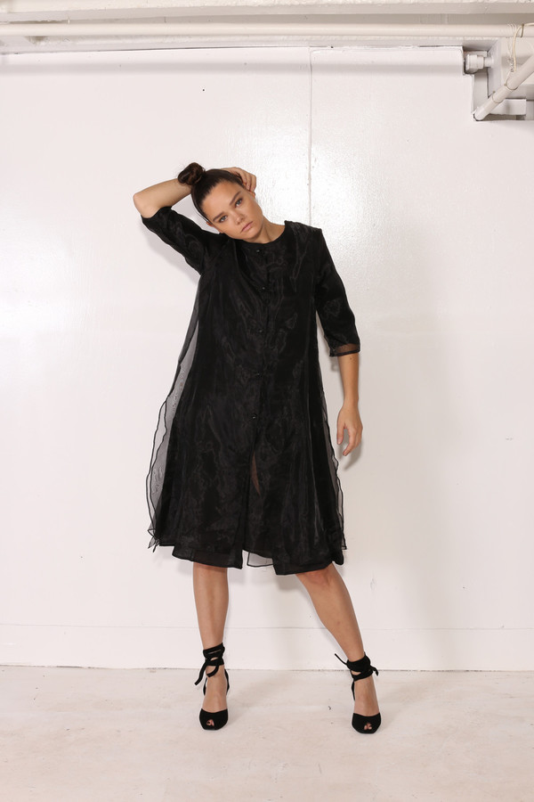 Intentionally Blank HUNTLEY DRESS Black Intentionally Blank HUNTLEY DRESS Black