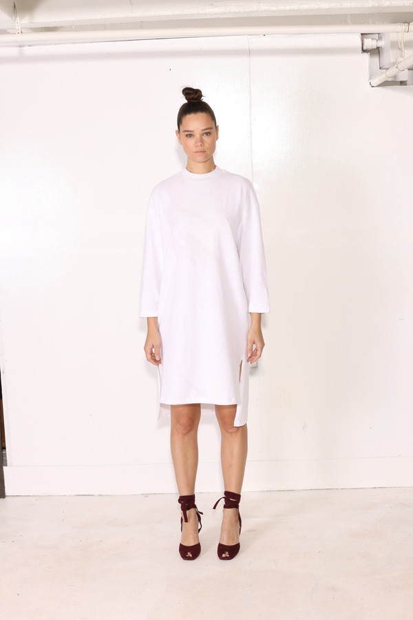Intentionally Blank MILLET DRESS White | Garmentory