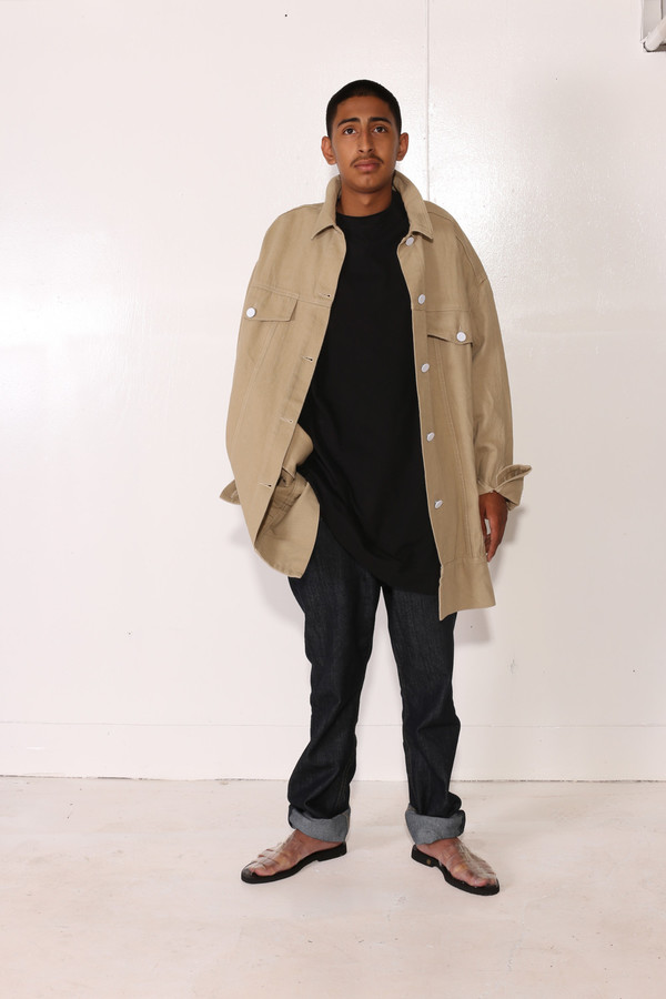 Intentionally Blank MOSS JACKET Khaki Intentionally Blank MOSS JACKET Khaki