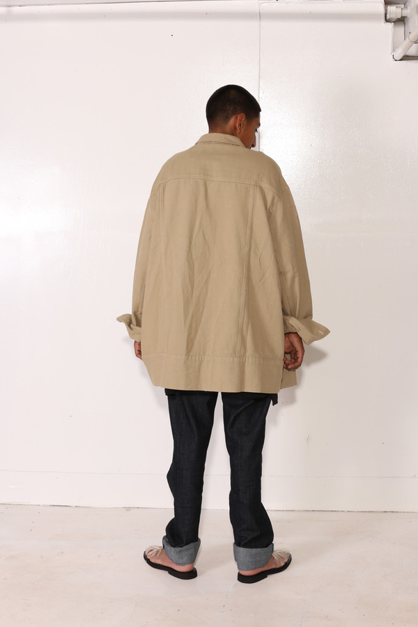 Intentionally Blank MOSS JACKET Khaki Intentionally Blank MOSS JACKET Khaki