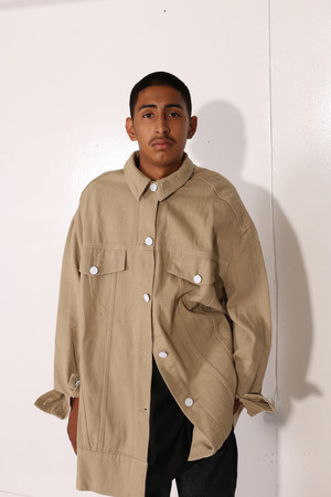 Intentionally Blank MOSS JACKET Khaki Intentionally Blank MOSS JACKET Khaki