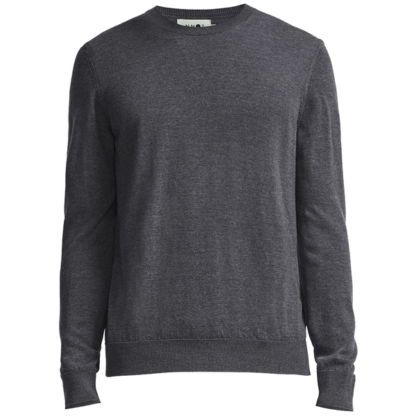Nn07 Ted Sweater Antracite Grey Melange Garmentory