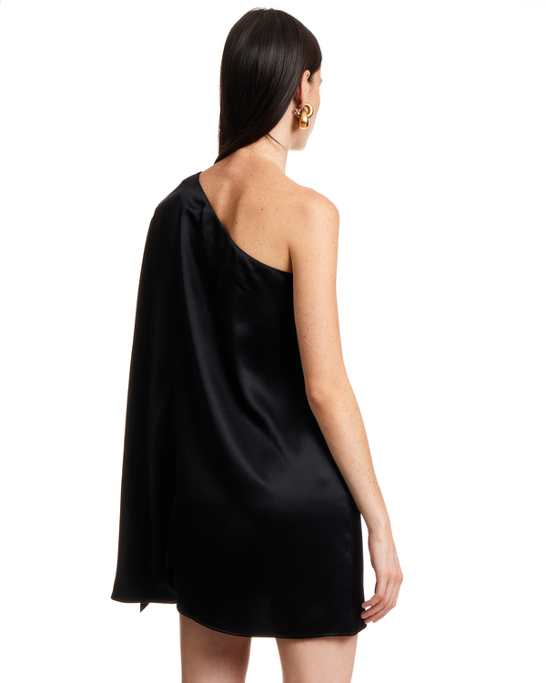 bernadette black dress Hyacinth House Beaded Bows Bernadette Mini Dress Black / S main image 0