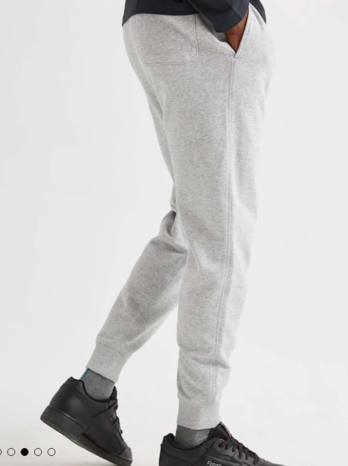 Richer Poorer Jogger - Light Heather Grey - Image 3 of 6